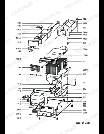 Схема №9 LTH8080WP с изображением Модуль (плата) для стиралки Aeg 8996471602723